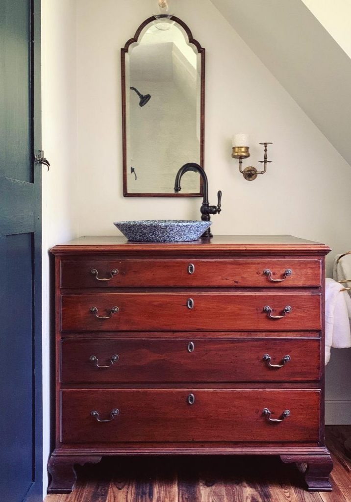Antique Bathroom Vanity